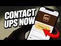How to contact UPS customer service - Direct Link