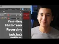 Record to Multiple Tracks at the Same Time Logic Pro X QuickTips