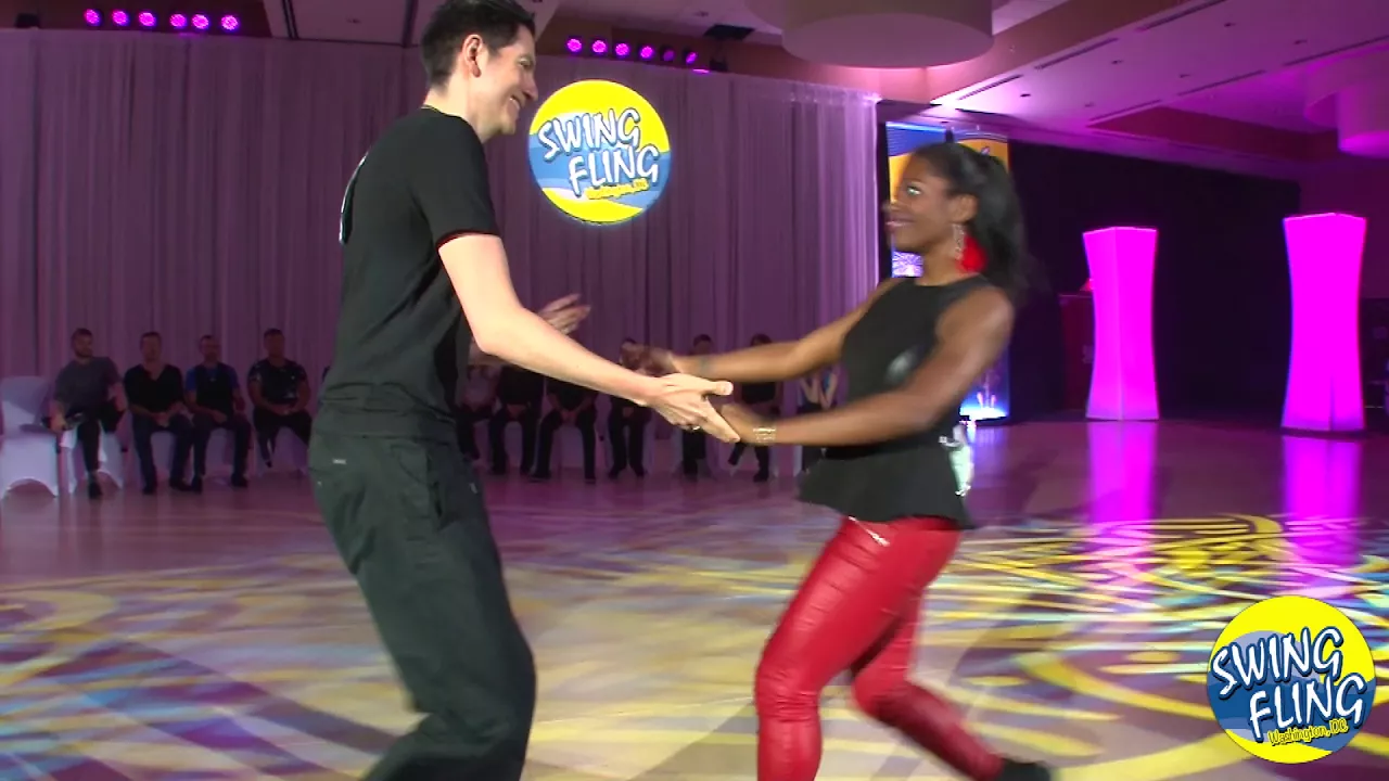 Swing Fling 2017 AllStar Jack & Jill Finals Victor Hernandez & Erica Smith