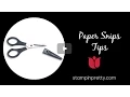 Stampin Pretty Tutorial Paper Snips Tips