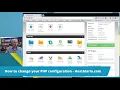 How to change PHP configuration for the primary domain and How to fix upload and PHP limit errors