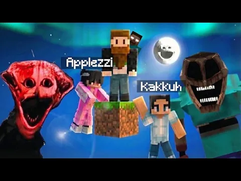 Video Thumbnail: Minecraft Oneblock, MUTTA Me Ladattiin KAIKKI kauhumodit😨