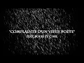 Download Lagu Anani Koffi [Dangereux Dinosaures] feat. Bouss et C'nil - Complainte d'un vieux poète (AUDIO)