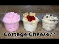 COTTAGE CHEESE DESSERTS CHEESECAKE COOKIE DOUGH BLACK CHERRY FLUFF