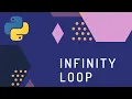 Infinity loop python - for loop