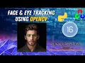face and eye tracking using opencv