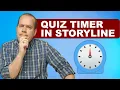 How to Create a Quiz Timer in Articulate Storyline 360