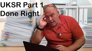 UKSR Part 1 Done Right