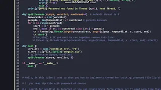 Cracking Password File Zip with Python Implements with Dictionary Attack and MultiThreading
