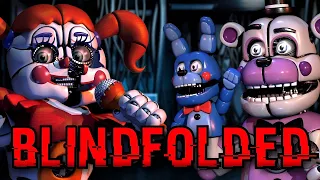 Is It POSSIBLE to BEAT Five Nights at Freddy s Sister Location BLINDFOLDED ft AstralSpiff