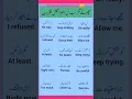 English Words with Urdu translate Vocabulary #subscribe #englishlanguage
