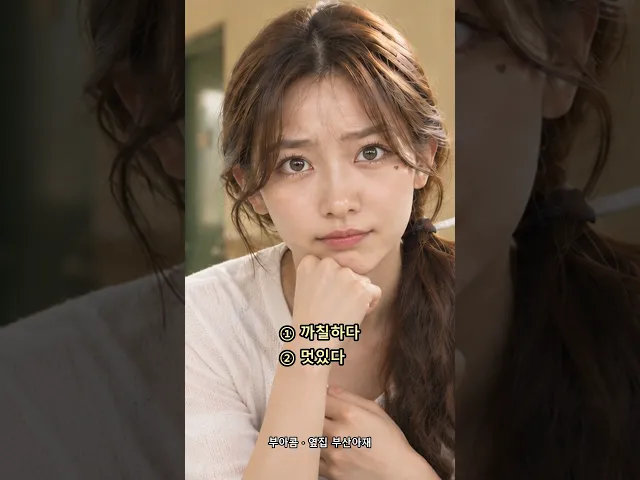 부산 사람만 바로 아는 말 '까리하다' 뭐고?