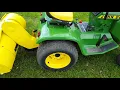John Deere 214 with model 31 tiller