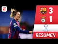 Lagu BARCELONA SIGUE INVICTO tras VENCER al BENFICA con PUTELLAS como FIGURA | Champions League Femenina