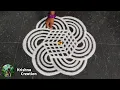 Download Lagu Ayutha poojai special padi kolam | 5*3 Navaratri special rangoli design | Saraswati poojai Rangoli