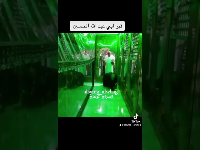 ⁣عند قبر السبط الشهيد