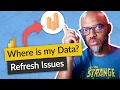 Refresh and NO DATA in my Power BI visuals