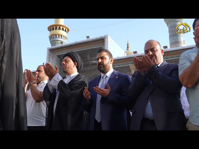 ⁣بدا المشهد وكأن الأرض ترفع إلى السماء دعاءً واحداً، والمشاعر تتوهّج بنور العيد وإشراقة الإيمان