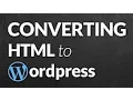 Converting HTML Template to Wordpress Theme in Hindi and Urdu