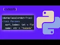 OOP Python Data Class
