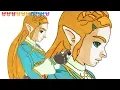 Speed Drawing the Legend of Zelda Drawing Coloring Pages s for Kids