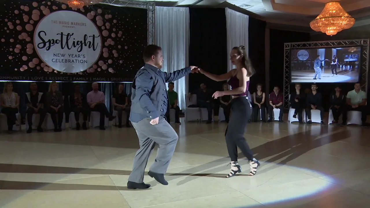 Spotlight New Years 2018 2019 Intermediate Jack & Jill Jarred Francis & Alexandra McCarthey