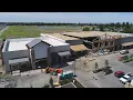 Drone trip of Modesto s new Marketplace shopping center