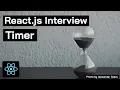 React JS Interview Timer