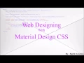 Tutorial Resonsive Html Page Using Materialize CSS
