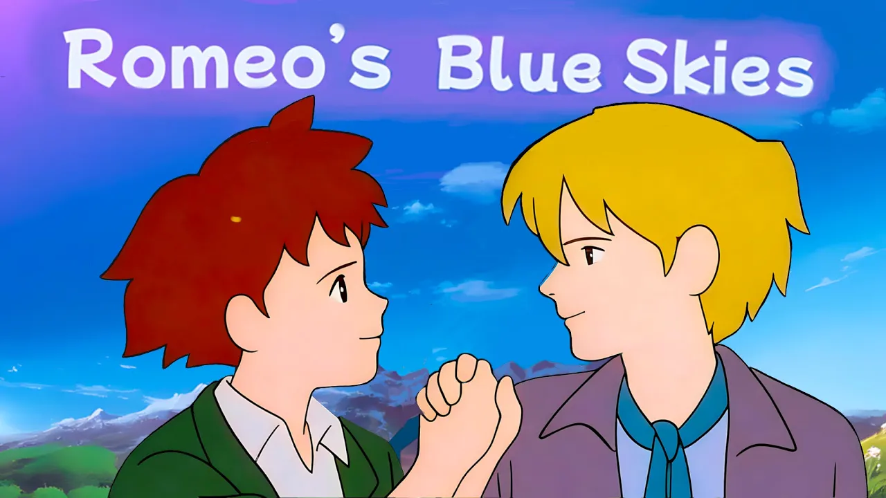 اللحن الأصلي لشارة سماء روميو الزرقاء 'عهد الأصدقاء' /غناء بالعربي — Romeo's blue skies arabic song