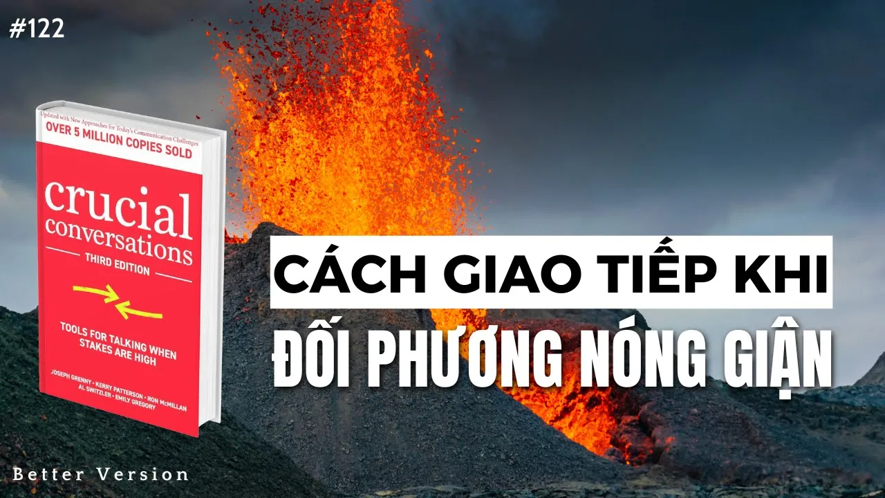 Outline Video Cách giao tiếp khi đối phương TỨC GIẬN | Sách Crucial Conversations