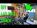 How To DIY LAT PULLDOWN For The Valor BD-62 Wall Mount Cable Station