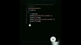 c programming for beginners sum of two numbers in c