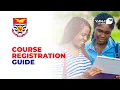 How to Register Courses on UCC Student Portal