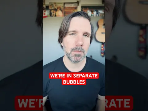 We’re in separate bubbles