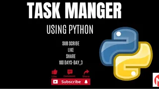 Build a Task Manager in Python Full Project Tutorial for Beginners