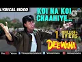 Download Lagu Koi Na Koi Chahiye Pyar Karne Wala |Deewana (1992) | Shahrukh Khan | VinodRathod |Popular Songs
