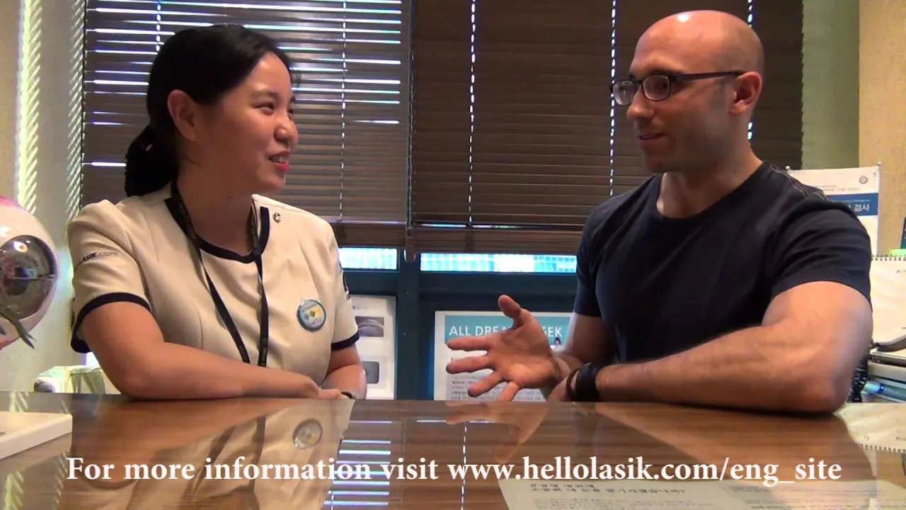 Interview about Lasek / Lasik in Korea