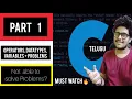 C in Telugu Part 1 Operators Datatypes Variables Best way to learn C Must Watch