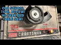40 Year Old Vintage Sears Craftsman Table Saw One Owner Old Tool Review