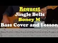 Download Lagu Jingle Bells - Boney M - Bass Cover and Lesson