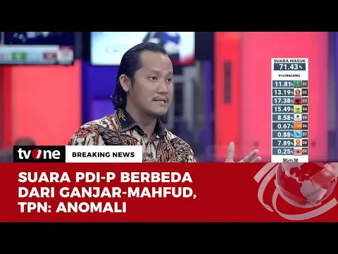 TPN Ganjar-Mahfud Respons Hasil Penghitungan Cepat yang Lebih Rendah dari Suara Partai