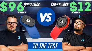 96 Quad Lock vs 12 Cheap Lock To The Test Episode