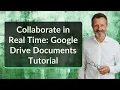 Collaborate in Real Time Google Drive Documents Tutorial