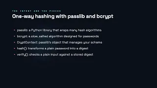 Hashing Passwords Safely - FastAPI for Developers