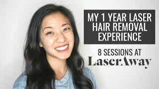 MY 1 YEAR LASER HAIR REMOVAL EXPERIENCE 8 SESSIONS AT LASERAWAY AMANDAMLIM