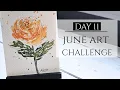 Download Lagu Day 11: Easy Watercolor Rose | Beginner Step-by-Step Tutorial