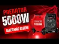 Predator 5000 Generator Full Unboxing Setup and Review