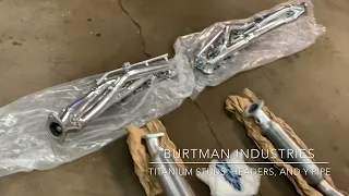 Burtman Industries Titanium Studs Doug Thorley pipe