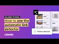 How to Use the Automatic Link Detector Calameo Tutorial